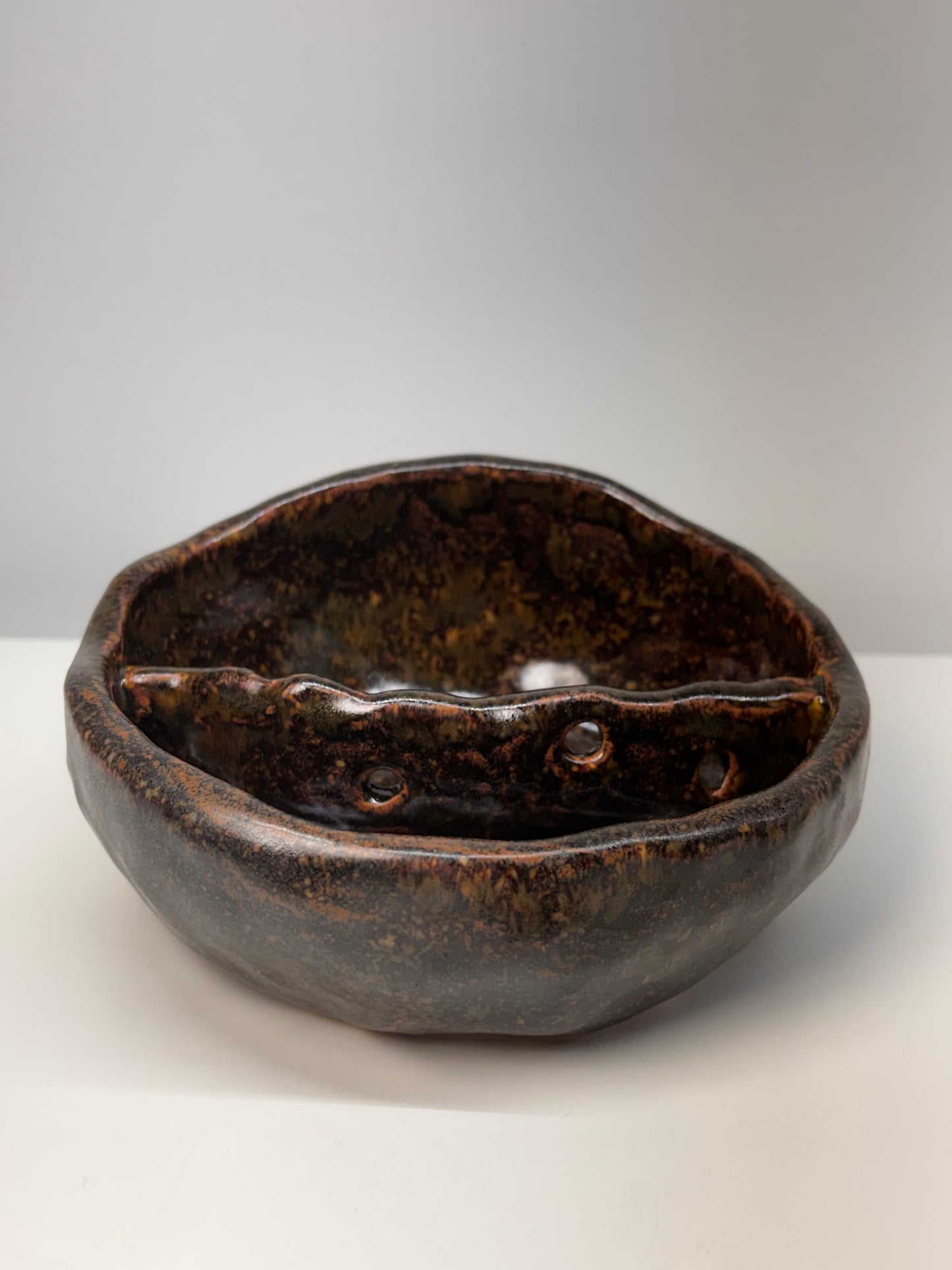 Moss Pot 02 - Brown Pebble