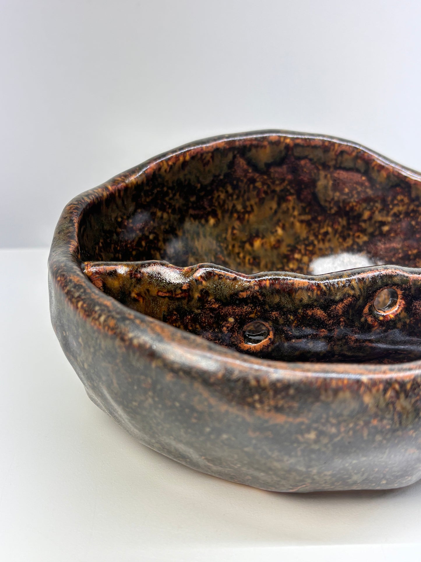 Moss Pot 02 - Brown Pebble