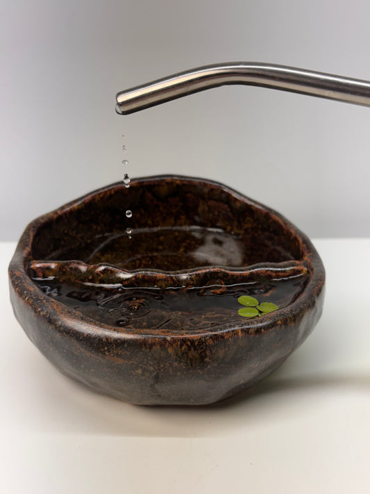 Moss Pot 02 - Brown Pebble