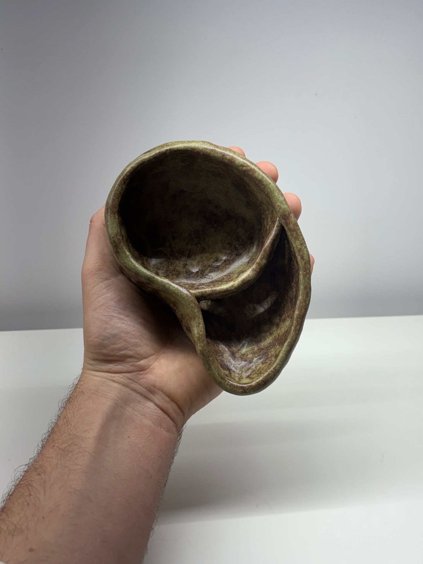 Pebble Bog Pot - Mossy