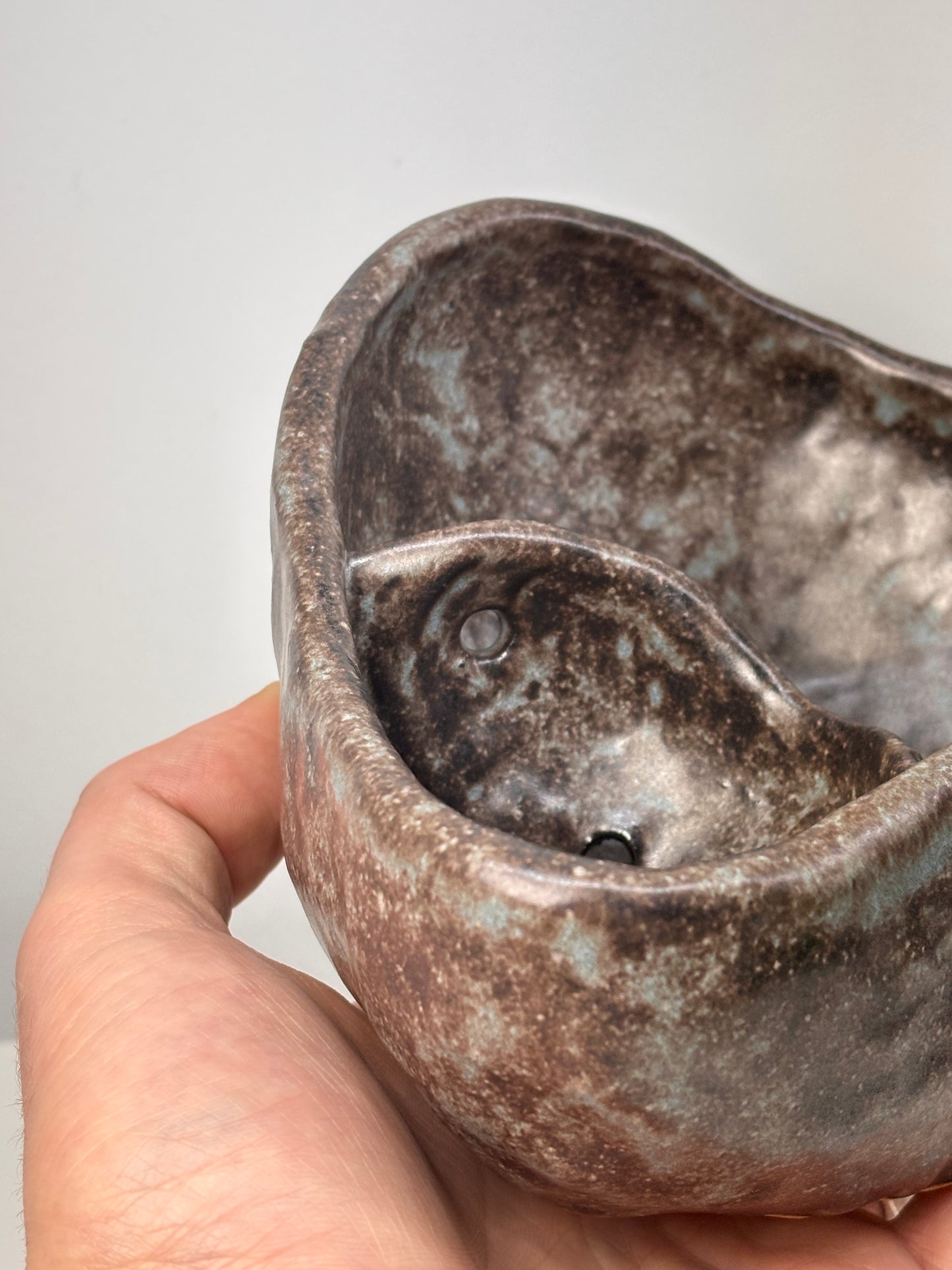 Moss Pot 01 - Grey Rockface